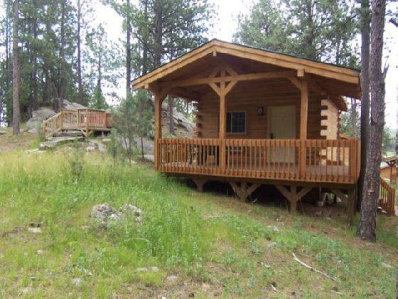 Rock Crest Lodge & Cabins Custer Eksteriør billede